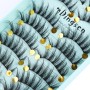 Gene false tip banda 3D, 10 perechi Cod 3D-69 + 1 Pigment Make-up Cadou